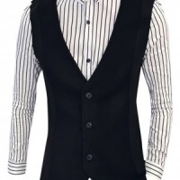 SKLS009 Custom Slim Striped Long Sleeve Shirt Men's Fake Two Piece Shirt Manufacturer 45 degree